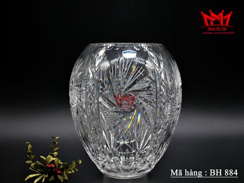  Bình hoa pha lê mài cắt tay được sưu tầm nhập về từ Mỹ. 