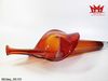 BÌNH HOA THỦY TINH NGHỆ THUẬT DÁNG HOA CALLA LILY RỰC RỠ
