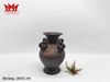 Bình gốm hình đầu 4 con voi .