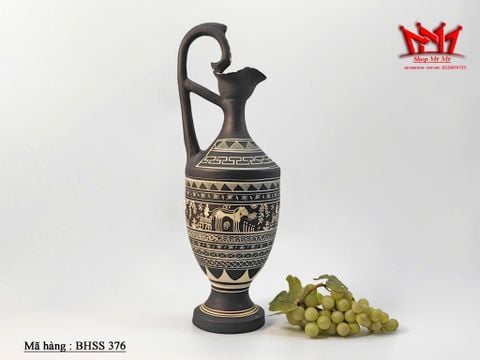  BÌNH GỐM SỨ HY LẠP CỔ ĐẠI VINTAGE – KIỆT TÁC NGHỆ THUẬT ĐẬM CHẤT THẦN THOẠI 