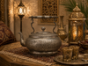 ẤM ĐỒNG KIỂU CỔ TRUNG ĐÔNG VINTAGE – KIỆT TÁC CHẠM KHẮC HUYỀN BÍ VÀ SANG TRỌNG