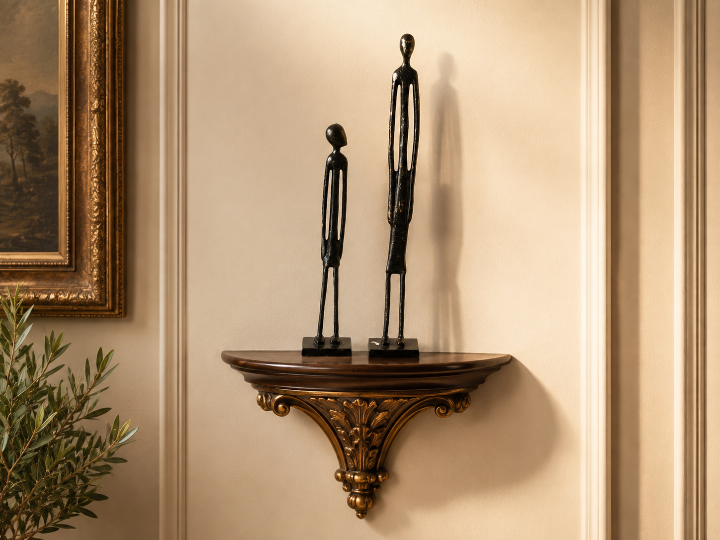 NGHỆ THUẬT ĐIÊU KHẮC GIACOMETTI – CẶP TƯỢNG ĐỒNG ARĐG 1161