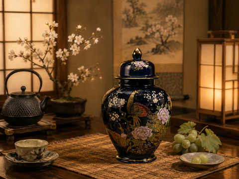  Hủ sứ chim công của Nhật ( Mã hàng : HSS 159 ) 