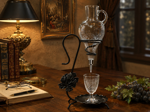  BÌNH CHIẾT RƯỢU NGHỆ THUẬT GOTHIC – THƯỞNG THỨC VÀ DECOR BÀN TIỆC 