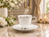 Bộ 4 Tách Đĩa Trà Harmony House Heirloom Sang Trọng (Mã: TSS 188)