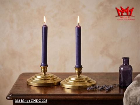  Cặp Chân Nến Đồng Cổ Điển ( CNDG 303) 