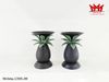 CẶP CHÂN NẾN ĐỒNG HÌNH QUẢ DỨA ĐỘC ĐÁO - MÃ CNĐG 380