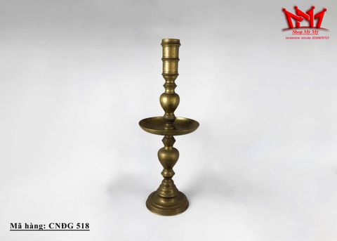  Chân nến bằng đồng thau Hà Lan thế kỷ 16 – Thiết kế cổ điển sang trọng 