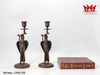 CẶP CHÂN NẾN ĐỒNG HÌNH CHIM NGHỆ THUẬT - MÃ CNĐG 598