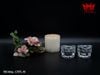 TINH TẾ & HIỆN ĐẠI – CẶP CHÂN NẾN PHA LÊ KHỐI VUÔNG KIÊU SA