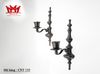 Cặp chân đèn nến gắn tường bằng đồng