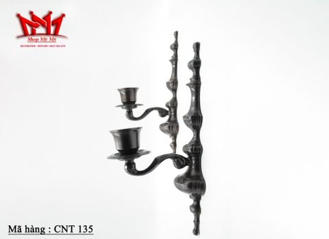  Cặp chân đèn nến gắn tường bằng đồng 