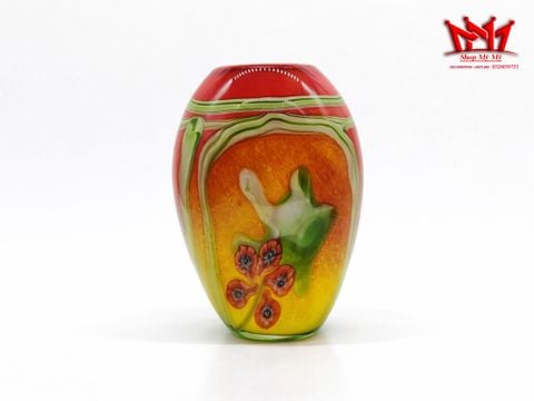  Bình thủy tinh nghệ thuật Retro studio cổ điển, hàng cực kì hiếm 
