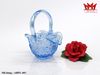 GIỎ THỦY TINH LƯU LY XANH – VẺ ĐẸP CỔ ĐIỂN TỪ MỸ