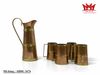 BỘ BÌNH CỐC ĐỒNG RUSTIC – VẺ ĐẸP MỘC MẠC