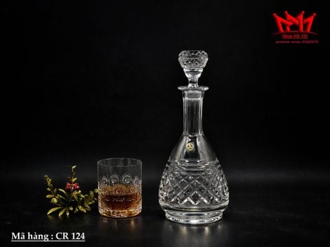  BÌNH DECANTER PHA LÊ – ĐẲNG CẤP THƯỞNG THỨC NGHỆ THUẬT  ( CR 124 ) 