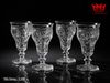 Bộ 4 Ly Thủy Tinh McKee Rock Crystal – một tuyệt tác nghệ thuật đến từ nước Mỹ.