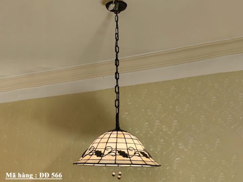  Đèn treo hình nón họa tiết cổ điển 3 bóng đèn 