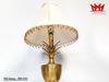 Đèn ngủ thân hình trái thơm được làm bằng đồng
