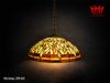 Đèn thả trần tiffany kính hình lá được sưu tầm nhập về từ Mỹ.