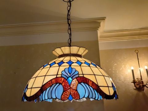  Đèn treo tiffany kính cổ điển sưu tầm nhập từ Mỹ 