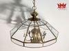 ĐÈN THẢ TRẦN ĐỒNG KÍNH PHONG CÁCH TÂN CỔ ĐIỂN