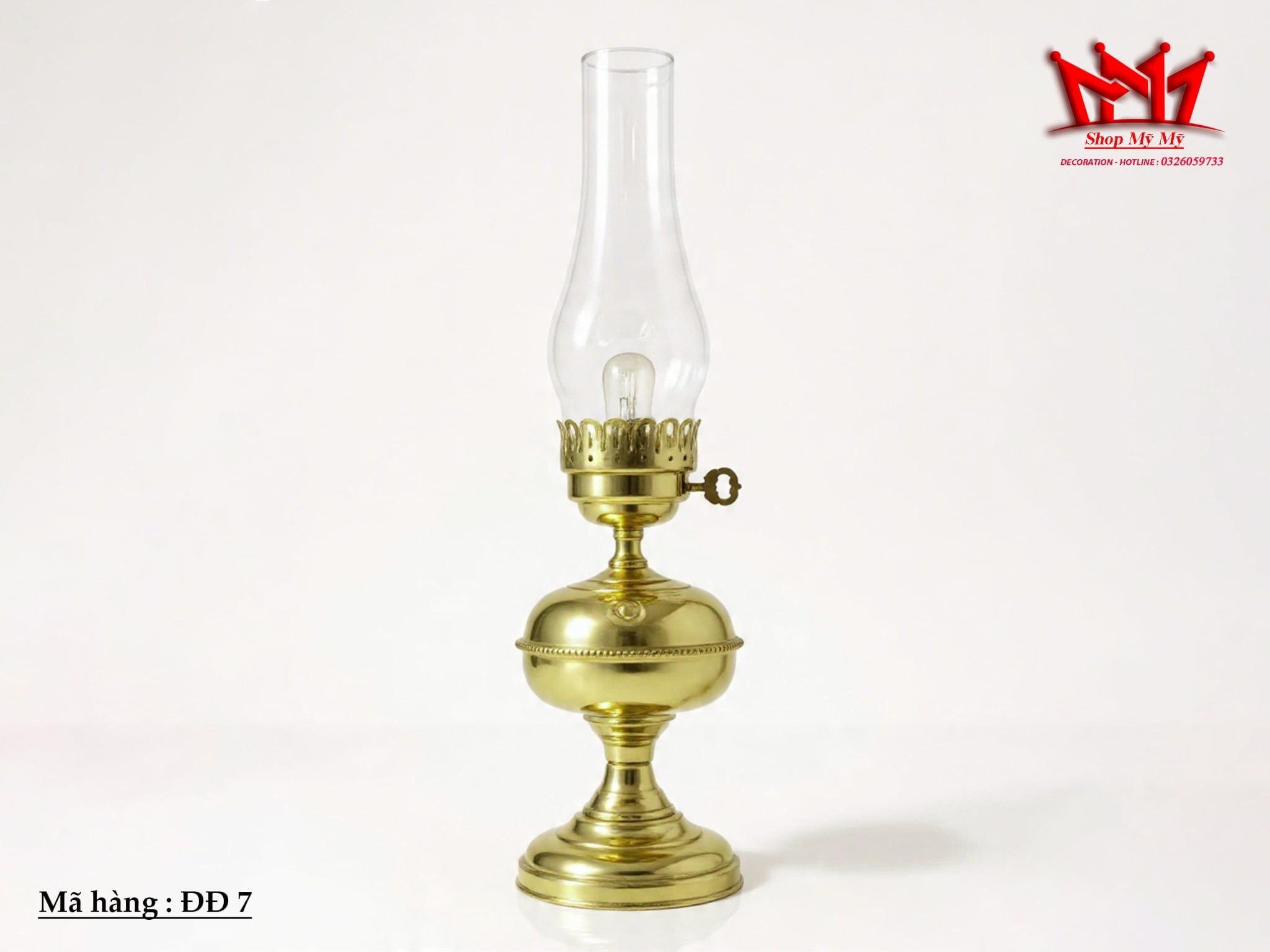 Đèn Bàn kiểu đèn dầu  ĐĐ 7