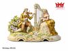 Hộp Nhạc Đèn Gốm Sứ Tượng Đôi Công Nương và Bá Tước  (ĐĐ 812)
