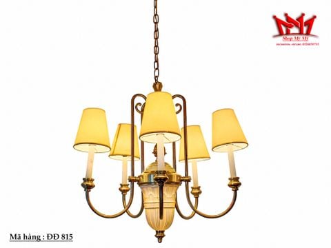  ĐÈN CHÙM ĐỒNG SỨ LENOX MỸ 