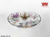 Đĩa thủy tinh tròn Mikasa dùng để trang trí hoặc đựng trái cây