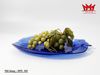 Bộ 4 Dĩa Thủy Tinh Xanh Hình Con Cá Arcoroc Pháp (Mã: DPL 181)