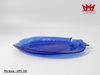 Bộ 4 Dĩa Thủy Tinh Xanh Hình Con Cá Arcoroc Pháp (Mã: DPL 181)