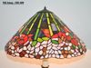 Đèn ngủ tiffany cổ điển của Mỹ thân bằng Atimon + gỗ