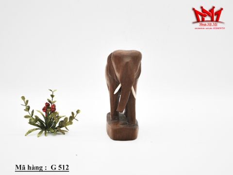  TƯỢNG VOI GỖ MỸ NGHỆ PHONG THỦY – G 512 