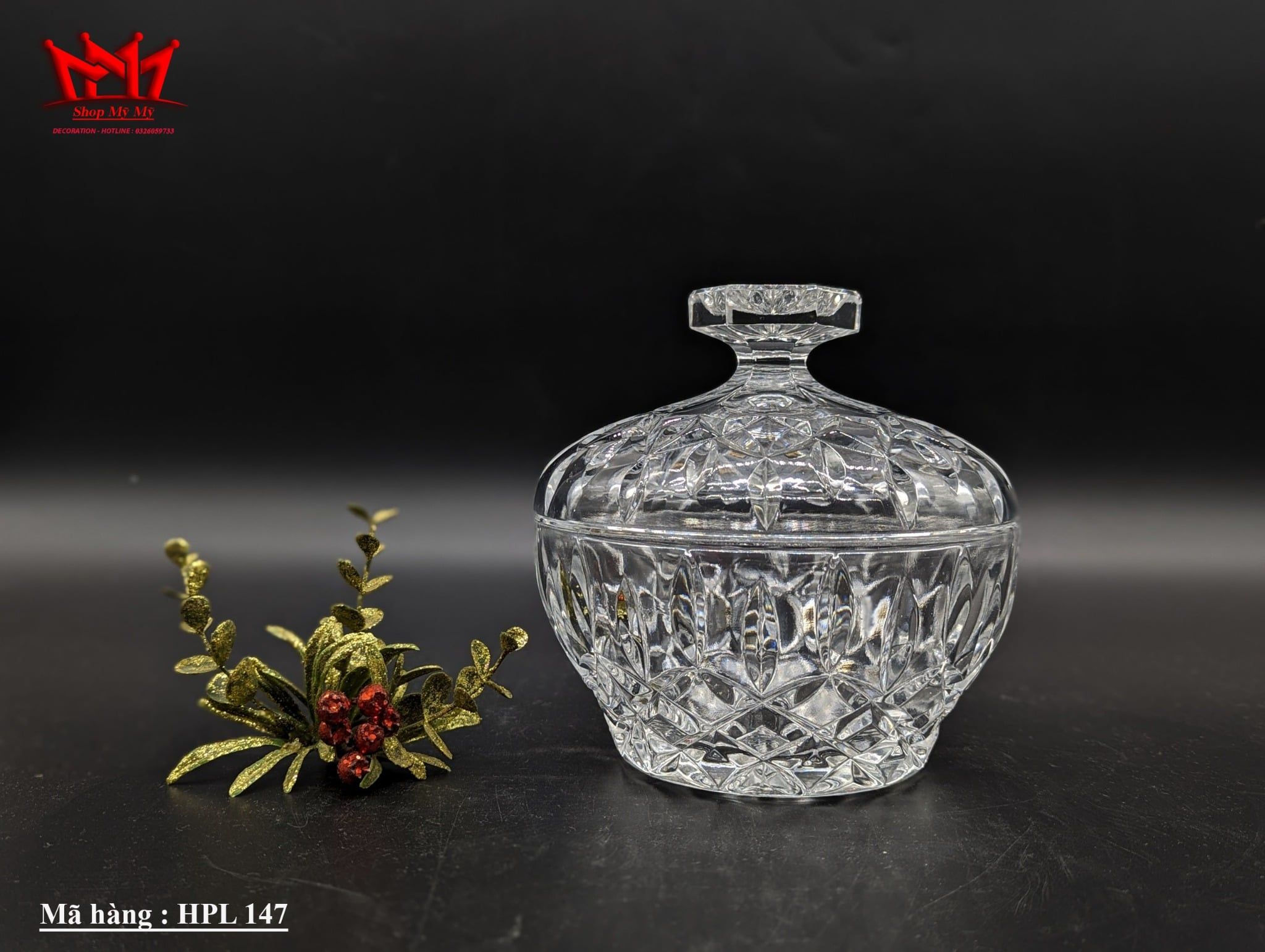 HŨ PHA LÊ ĐỰNG KẸO, MỨT HPL 147