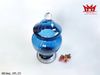 Hủ Thủy Tinh Trang Trí Có Nắp Màu Xanh HPL 251