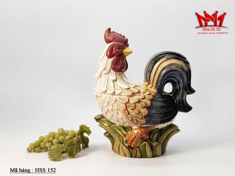  TƯỢNG GÀ SÀNH SỨ NGHỆ THUẬT – MÃ HÀNG HSS 152 