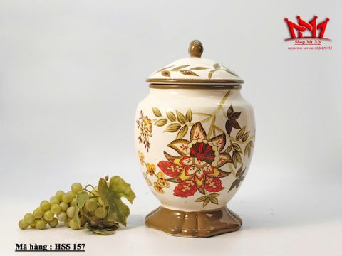  HŨ SÀNH SỨ HOA VĂN – MÃ HÀNG HSS 157 