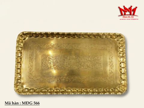  KHAY ĐỒNG ĐẠI ( DÀNH CHO BÀN TIỆC DÀI  MĐG 566) 