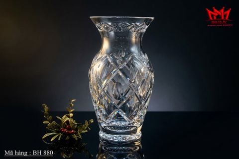  Lọ hoa pha lê cổ điển thương hiệu cao cấp Waterford. 