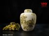 Hủ sứ họa tiết màu xanh lá ( HSS 162 )