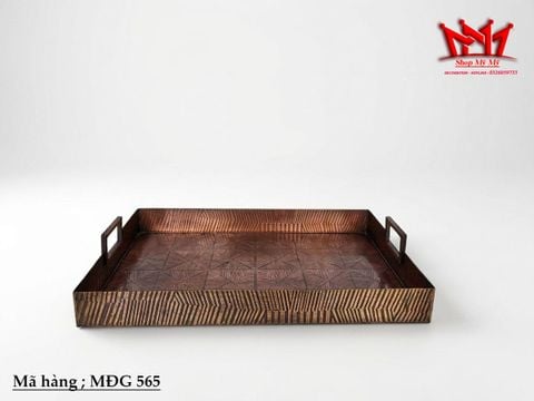  KHAY ĐỒNG CÓ QUAI – SỰ GIAO THOA GIỮA CỔ ĐIỂN VÀ HIỆN ĐẠI (MĐG 565) 