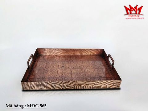  KHAY ĐỒNG CÓ QUAI – SỰ GIAO THOA GIỮA CỔ ĐIỂN VÀ HIỆN ĐẠI (MĐG 565) 