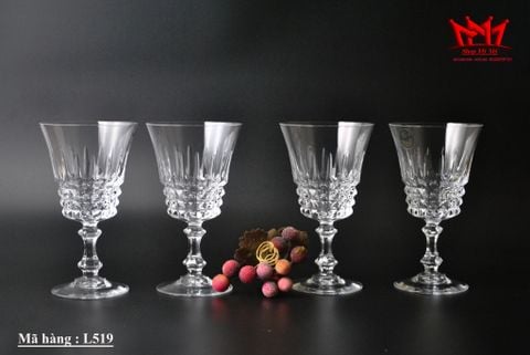  Bộ 8 ly rượu vang Pháp Tuilleries Villandry Cristal D