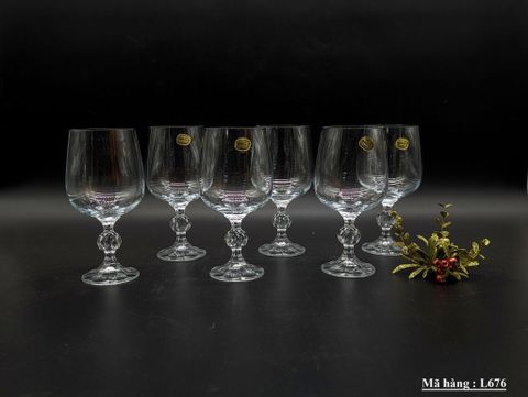  Bộ 6 ly pha lê của Bohemia 