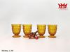 Bộ 5 ly thủy tinh màu hổ phách (L 768)