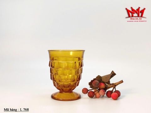  Bộ 5 ly thủy tinh màu hổ phách (L 768) 