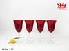 Bộ 4 ly vang thủy tinh cao cấp (L 772)