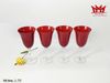Bộ 4 ly vang thủy tinh cao cấp (L 772)