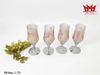 Bộ 4 Ly Rượu Vang Nghệ Thuật L 774 – Vũ Điệu Ánh Sáng Và Màu Sắc